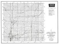 Cowley County, Arkansas City, Winfield, Udall, Atlanta, Timber Creek Lake, Dexter, Akron, Kansas State Atlas 1958 County Highway Maps